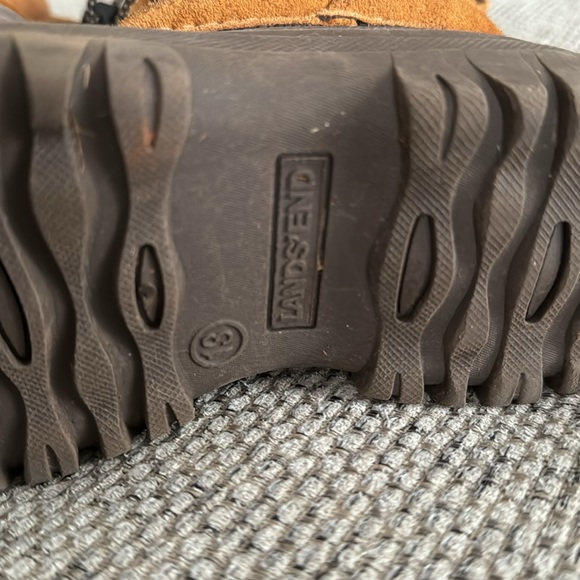 EUC Lands End Sherpa Lined Duck Boots - Picture 7 of 9